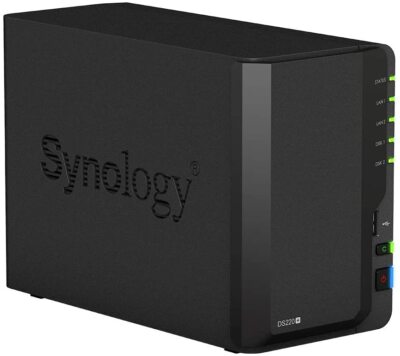 Synology DiskStation DS220＋ 4gbメモリ付き Synology DiskStation DS220+ Network Attached Storage Case, 2-Bay