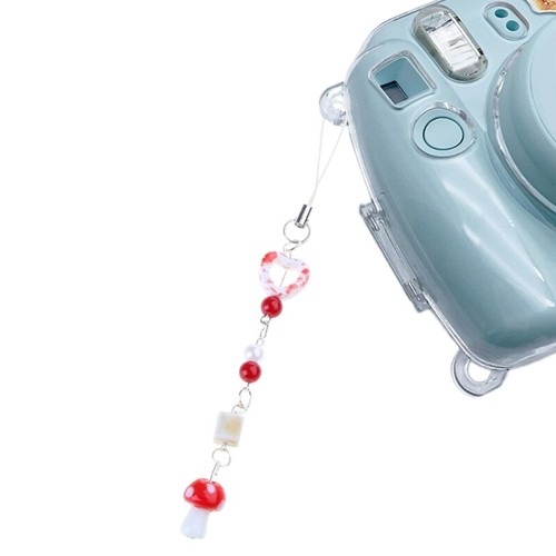 Stylish Mushroom Cellphone Charm Fashionable Phone Straps Chain Charm Accessory - 第 4/9 張圖片