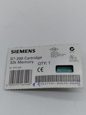 NEW Siemens S7-200 Memory Cartridge 32K for CPU 22X | eBay