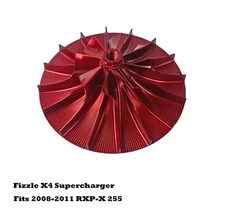 Fizzle X4 Supercharger Impeller Wheel 16+ PSI for SeaDoo RXP-X 255 2008-2011