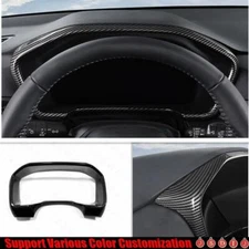 For Nissan Rogue 2021-2024 ABS Carbon Fiber Central Console Dashboard Panel Trim