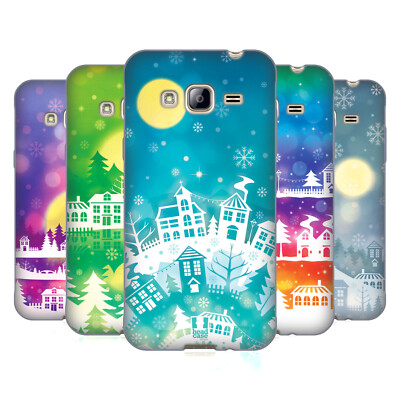 HEAD CASE DESIGNS WINTERISCHE STÄDTE SOFT GEL HANDYHÜLLE FÜR SAMSUNG HANDYS 3