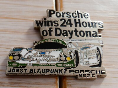 SELTENE PINS AUTO PROTO PORSCHE 962 C JOEST WINNER 24 STUNDEN DAYTONA MFS