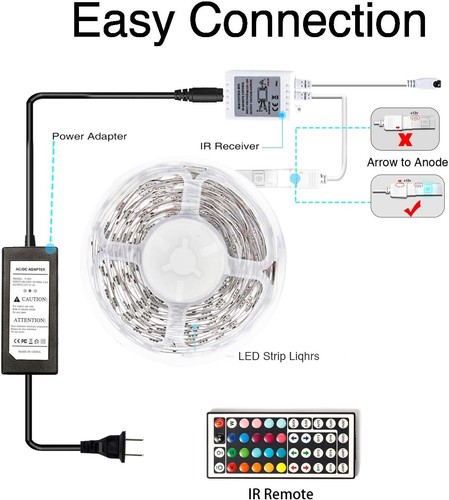 Remote Controlled 20ft RGB LED Strip Lights – Perfect for Every Occasion - Picture 9 of 11