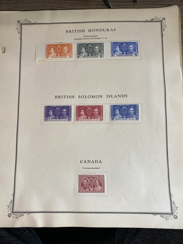 Great Britain 1937 Coronation Issues - Picture 5 of 21