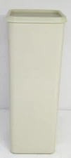 Vintage Tupperware Velvetta Block Cheese Keeper #1696 with Lid & Tray 3pc Almond