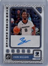 2021-22 Donruss #SS-ZWL Ziaire Williams Signature Series