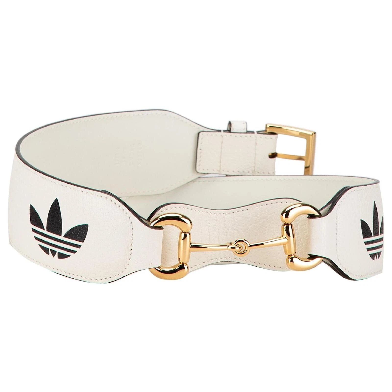 Ceinture Gucci x Adidas édition limitée Horsebit. 625834 214351. 40 pouces. Neuf. Rare