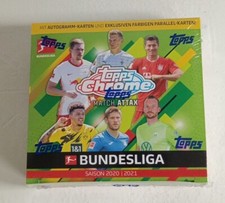 Topps Chrome Bundesliga Match Attax Box Brand New Sealed Football Cards 2020/21