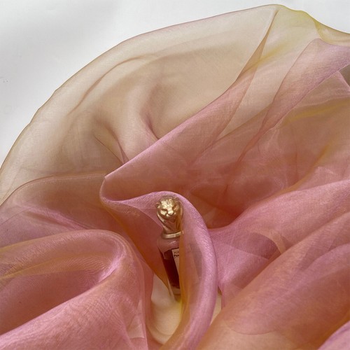 Shiny Colorful Gradient Organza Fabric Transparent Flash Iridescent Gauze Fabric - Picture 16 of 40