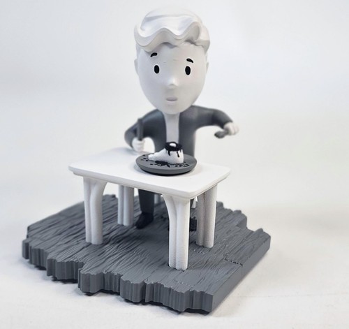 Fallout Figur erworben Geschmack s/w - Bild 7 von 16