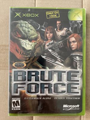 Brute Force (Microsoft Xbox, 2003) Brand New Factory Sealed