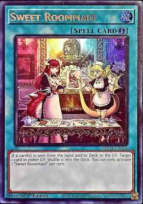 A1600 YUGIOH SPELL CARD SWEET ROOMMAID MP24-EN254 | eBay A1600 YUGIOH SPELL CARD SWEET ROOMMAID MP24-EN254 | eBay