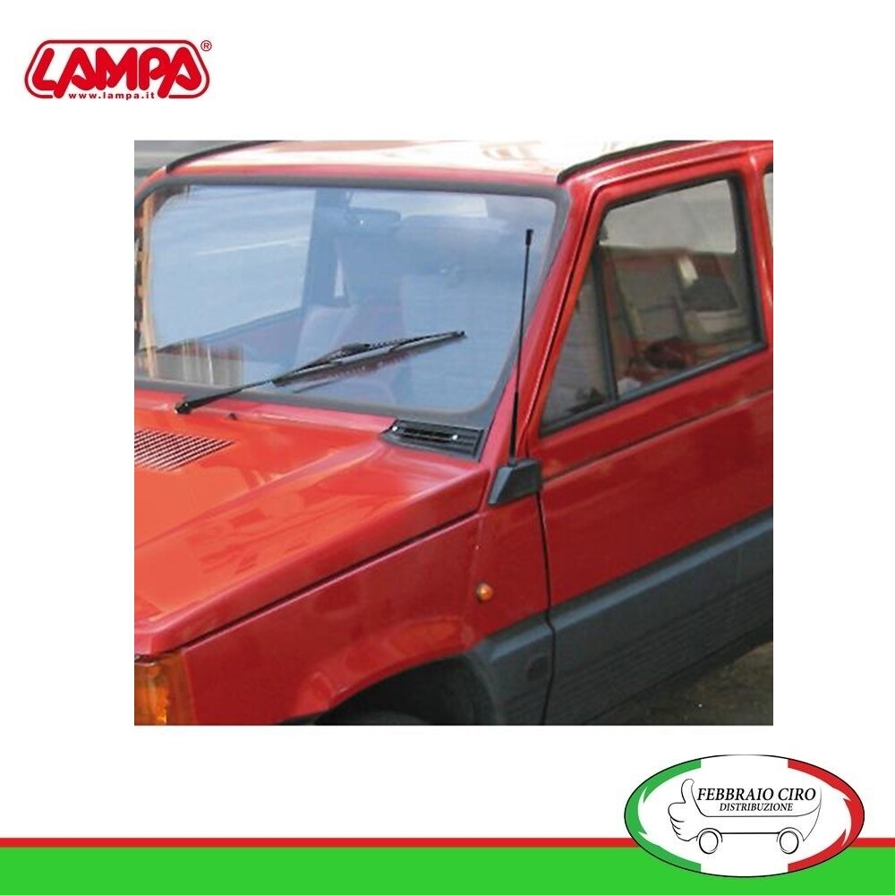 Antenna Per Fiat Panda Prima Serie Dal 2003 - Ricambio Originale Nero - Foto 6