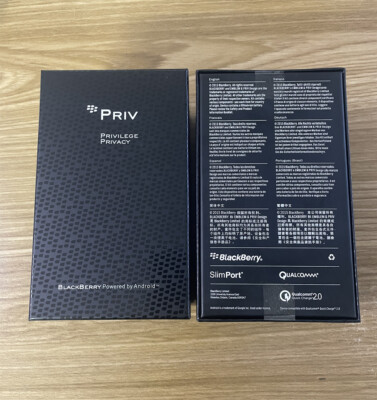 BlackBerry Priv (STV100-1) 32GB 18MP Slider Unlocked Smartphone- New Unopened