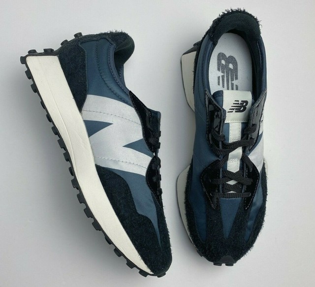 New Balance 327 Women's Black Grey W WS327SFC Brand New Free Shipping Suede | eBay