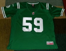 STITCHED Replica JOSIAH ST. JOHN Saskatchewan Roughriders WOMEN'S CFL JERSEY XL