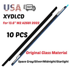 10Pcs LCD Screen Original Glass Bezel Cover Logo for MacBook Air M2 13.6in A2681