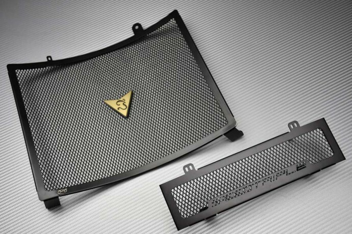 Grille de radiateur alu Triumph Speed Triple RS 1050 finition premium