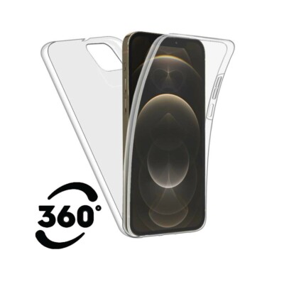 Für Apple iPhone 13 Pro Max Full 360 Schutz Vorder Rückseite Klar Handyhülle