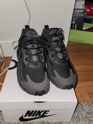 Size 8.5 - Nike Air Max 270 React Black Oil Gray 2020 | eBay