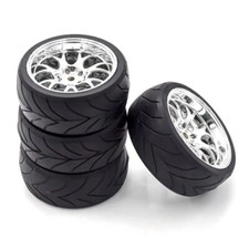 1/10 Onroad Rc Car Wheel Tires For Traxxas Nitro 4tec 4-tec 2.0 4pcs