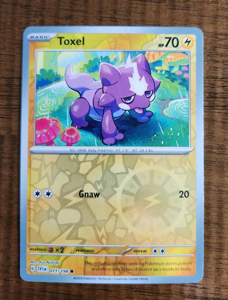 Toxel sv1 71  Pokemon TCG POK Cards