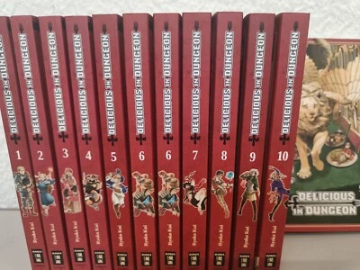 Delicious in Dungeon Bände 1-12, komplett, Egmont Manga, deutsch, NEU