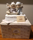 Precious Moments E-0519 Sharing Our Season Together Musical Figurine 1983 w/box