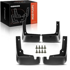 Set of 4PCS Mud Flaps Splash Guards Mudguards Mudflaps with Hardware Kits