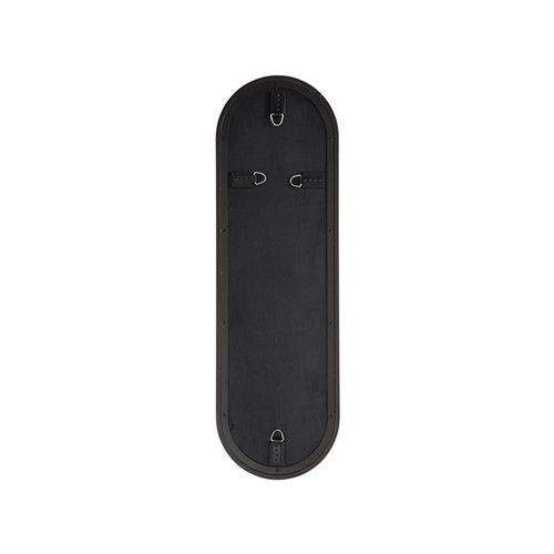 Universal Coalesce Olsen Metal Accent Mirror in Matte Black - Picture 2 of 3
