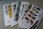 GB Fine Collection of 10 COMMEM STRIP or MINIATURE SHEET First Day Covers