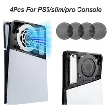 4Pcs PS5 Dust Filter Mesh Cover for PS5 Slim Pro Console Vent Dustproof Protecto