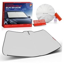 Windshield Sunshade, Foldable Car Sun Shade with Storage Bag