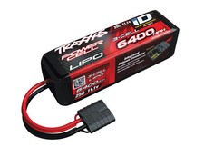 Traxxas 2857X - Power Cell 3S 11.1V LiPo Battery, 25C 6400mAh, iD Connector