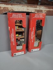 Nos Peterson Mfg Co 615 16x6.5 West Coast Jr Style Mirrors - Sold As A Pair