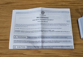 DREAMCAST MICROPHONE + PLANET RING SEGA DREAMCAST GAME BOXED UK PAL