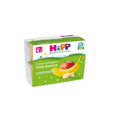 HiPP Organic Apple Banana Grated Fruit 4x100g