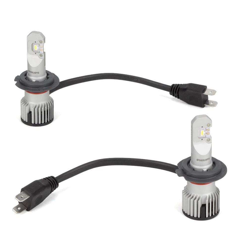 2x PHILIPS Ultinon Pro6000 HL Boost H7 LED + Adapter für VW TIGUAN MERCEDES W205 - Bild 2 von 3