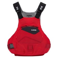 NRS Ion PFD Life Jacket - Kayak Life Vest USCGA - RED