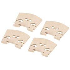 4Pcs 3/4 Violin Bridge Maple Wood Violin Parts for 3/4 Violin