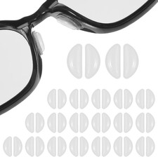 20 Pairs Eyeglass Nose Pads anti Slip, 3.5 Mm Adhesive Eye Glasses Nose Pad Non
