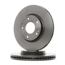 2x BREMBO Bremsscheiben Vorne für HYUNDAI ix35 (LM, EL, ELH) 280mm