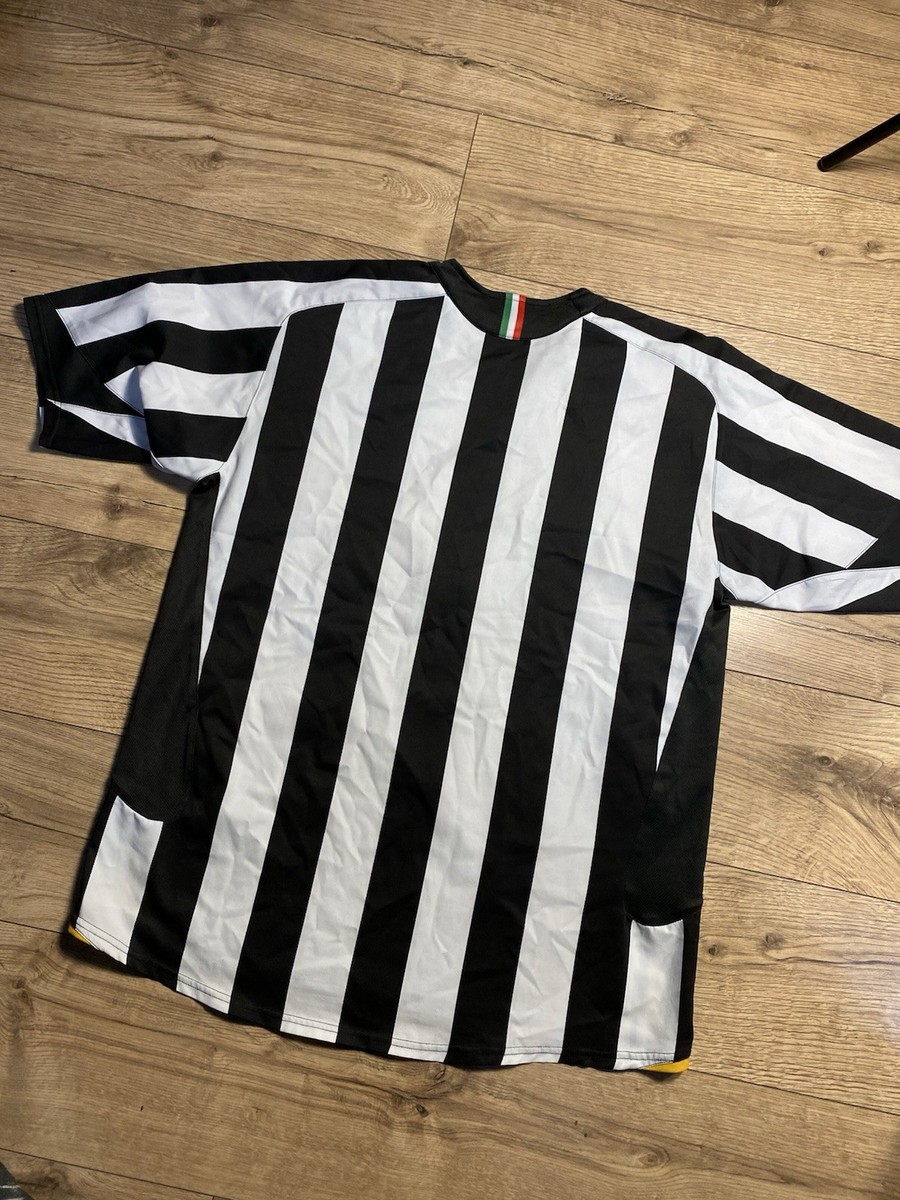 Vintage Nike Juventus 2005-2006 Home Football Shirt Tamoil Jersey