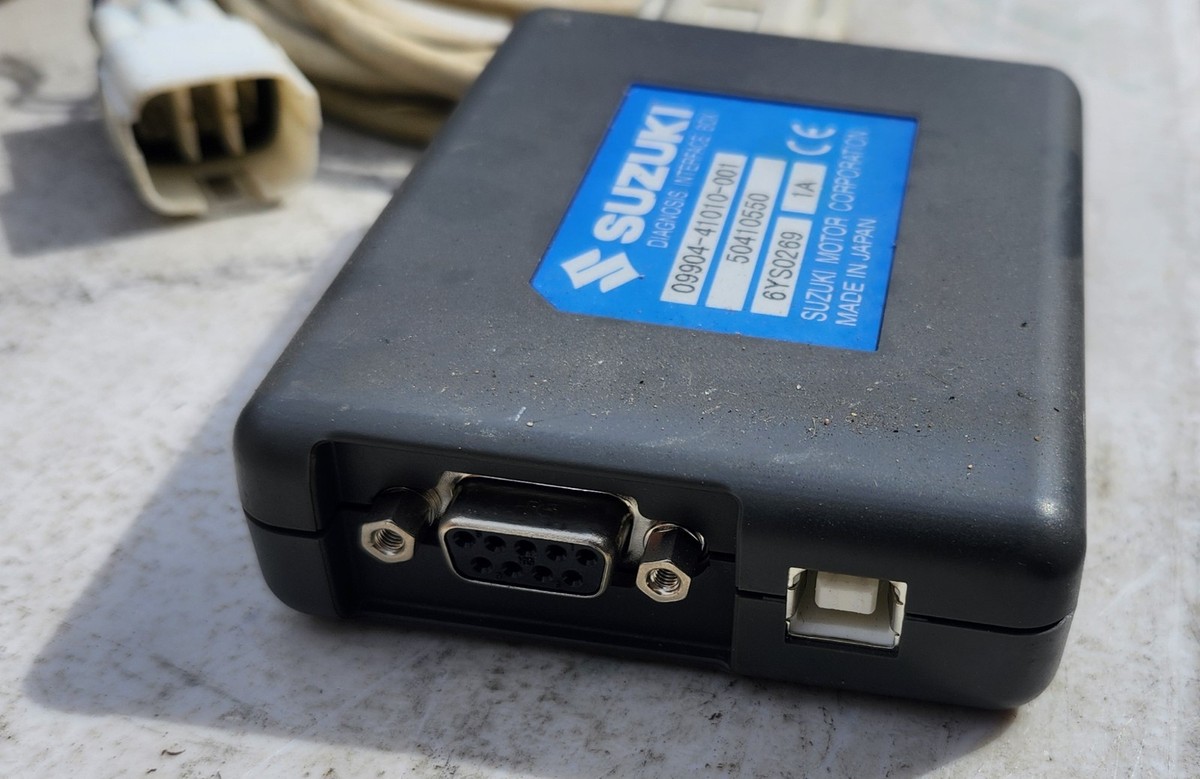 Suzuki MOTORCYCLE SDS Diagnostic Tester 09904-41010-001 hardware