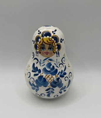 Nevalyashka Holz Puppe Roly Poly Russische Matrioschka Matroschka Mit Glöckchen