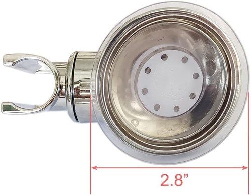 Supporto soffione doccia regolabile ventosa supporto a parete soffione doccia portatile - Foto 16 di 20
