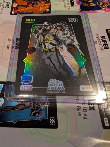 Ace Bailey `Air Ace` 2026 Bo Jackson Battle Arena Steel Battlefoil BF-254