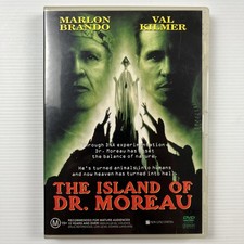 The Island of Dr. Moreau DVD R4 Marlon Brando Val Kilmer New Line Cinema