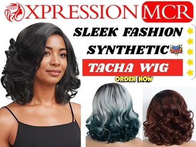Schlanke SP 101 Tacha Lace Front Kunsthaarperücke 11'' Zoll UK Verkäufer